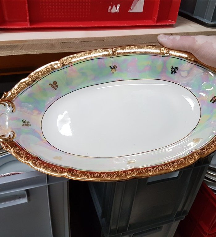 Platte oval mittel "Vintage"