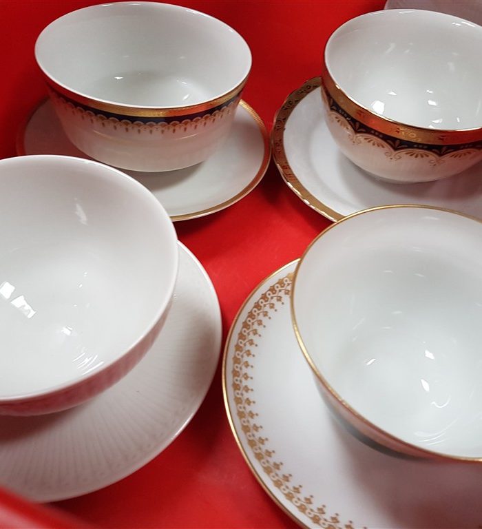 Beilagenschale rund mit Untere "Vintage"