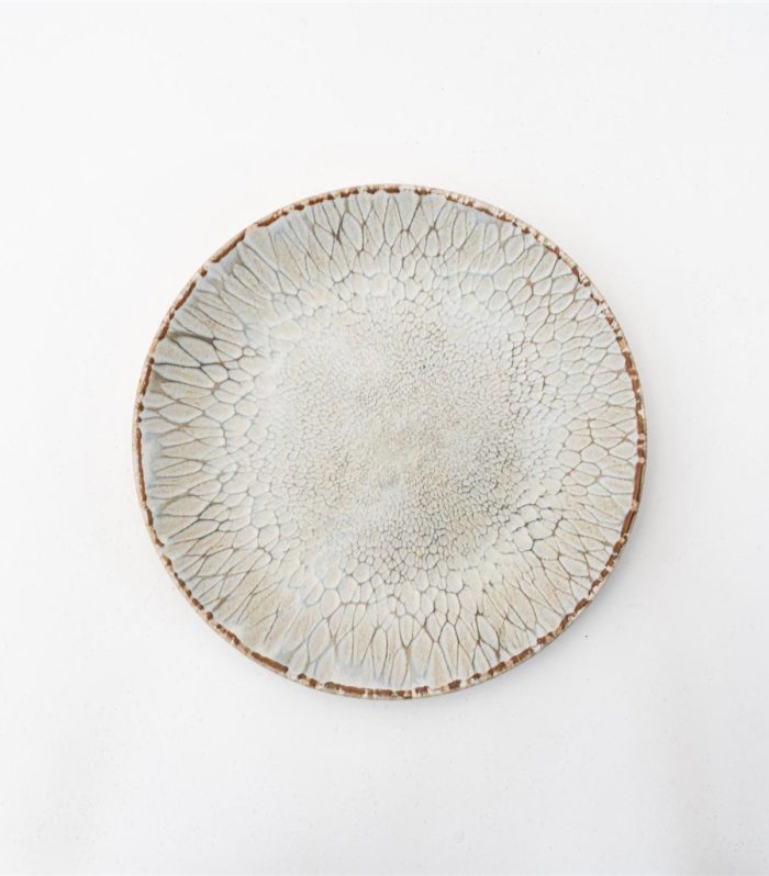 Dessertteller 21 cm speckle chalk "Mesa"