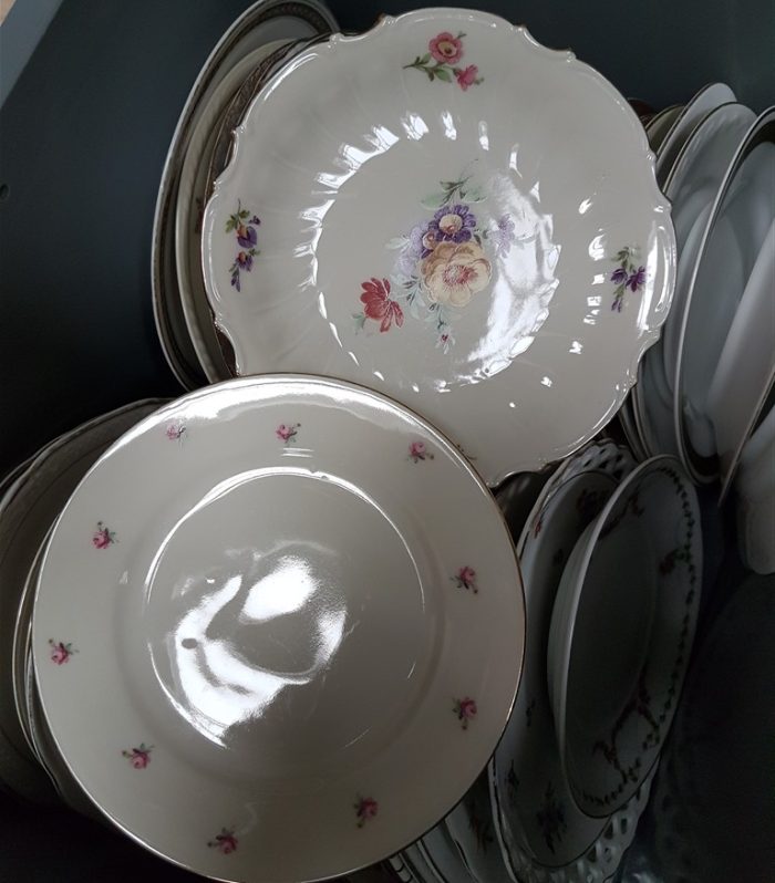 Dessertteller 18 cm-20 cm "Vintage"