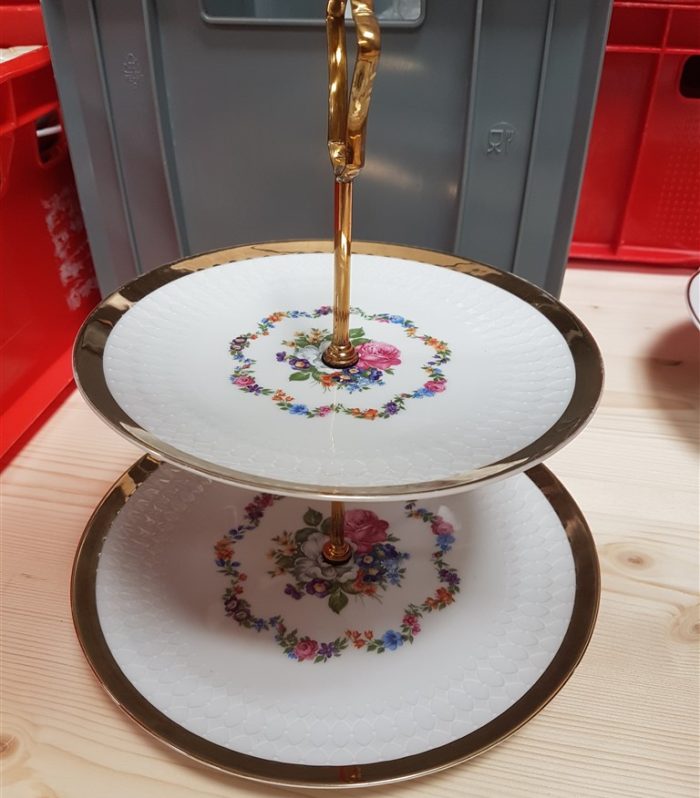 Etagere 2 Stöckig "Vintage"