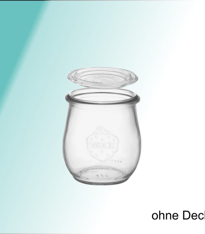 Food Glas "Weck" Tulpe ohne Deckel 170ml