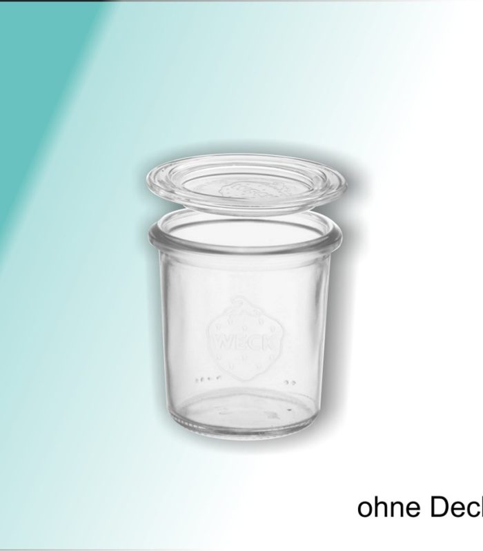 Food Glas "Weck" ohne Deckel 140ml