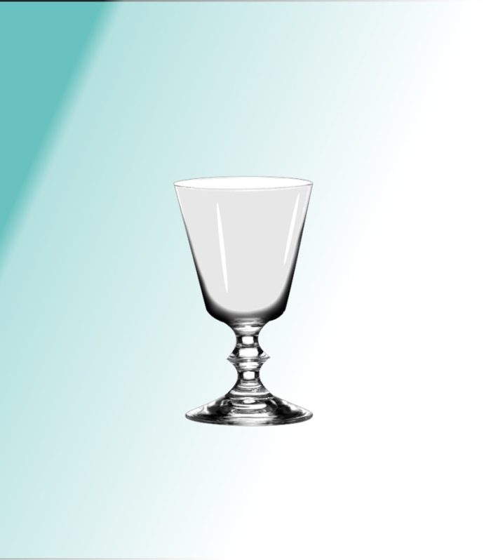 Wasserglas 0,1 l "France"