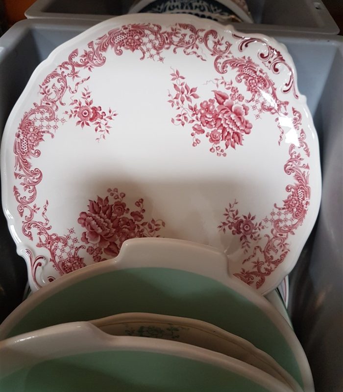 Ohrenteller groß 30cm  - 35cm "Vintage"