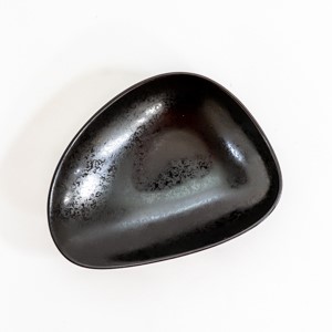 Schale flach 19 cm "Karbon"