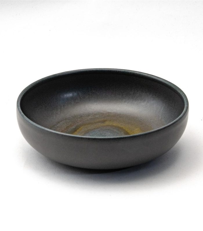 Schale tief 17 cm grey sand "Mesa"