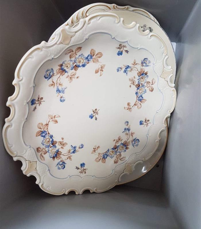 Speiseteller flach ganz groß "Vintage" 27 cm - 30 cm