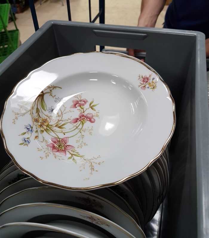 Suppenteller tief "Vintage" 23 cm - 25 cm