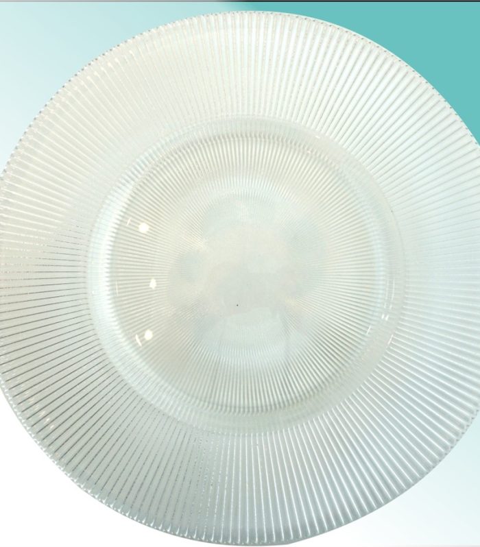 Teller flach Glas 35 cm  "Aria"