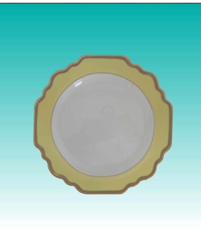 Teller flach 21cm "Sunflower dunkelgelb"