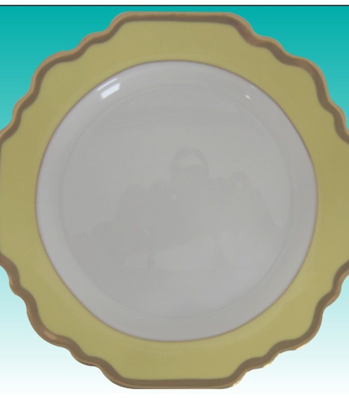 Teller flach 32cm "Sunflower dunkelgelb"