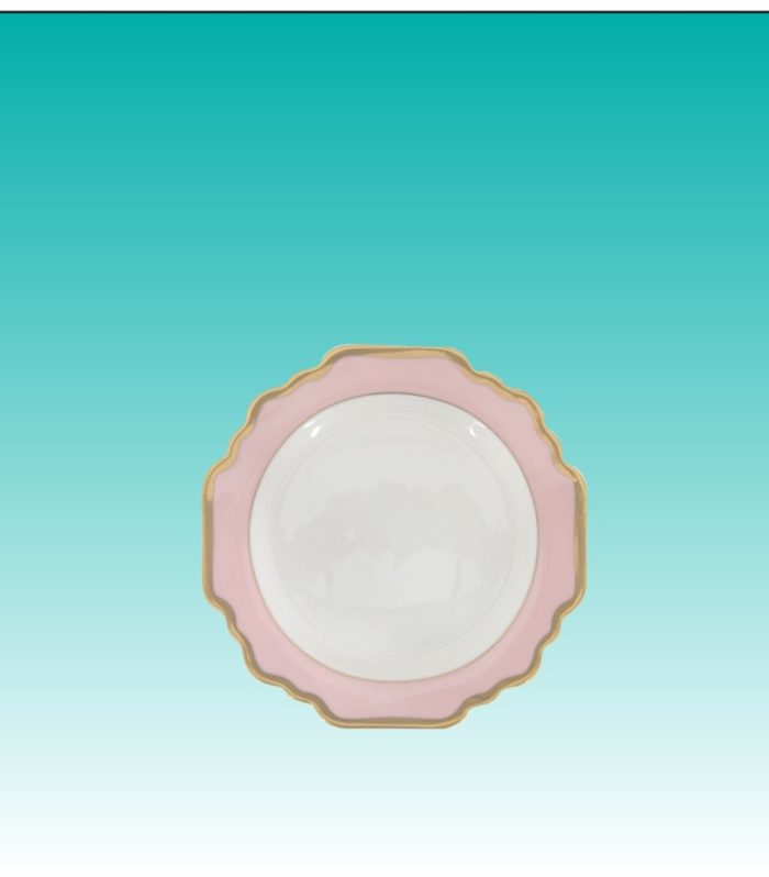 Teller flach 16cm "Sunflower hellrosa"