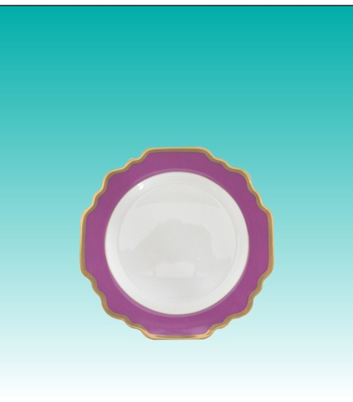 Teller flach 16cm "Sunflower lila"