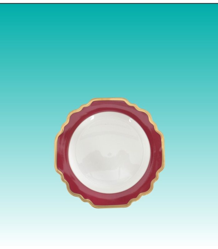 Teller flach 16cm "Sunflower rot"