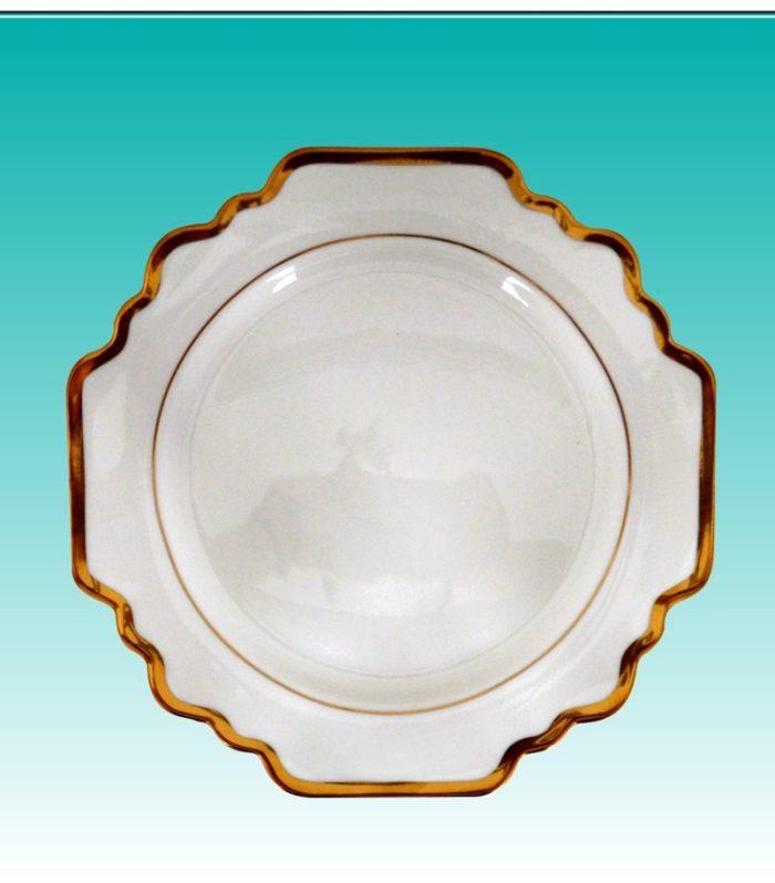 Teller flach 21cm "Sunflower weiß"