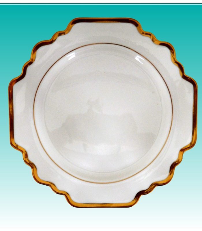 Teller flach 27cm "Sunflower weiß"