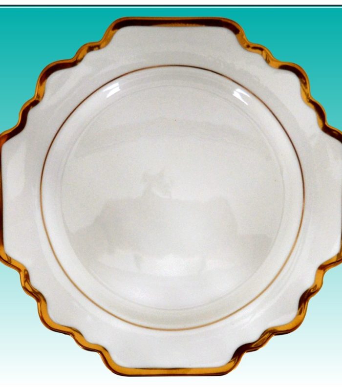 Teller flach 32cm "Sunflower weiß"