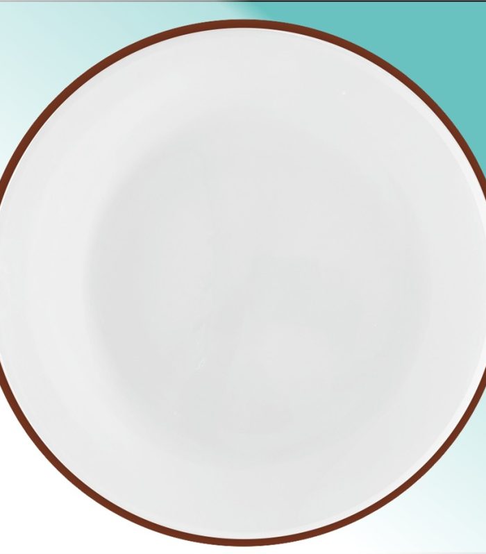 Dessertteller Glas 21cm  "Atlas kupfer"