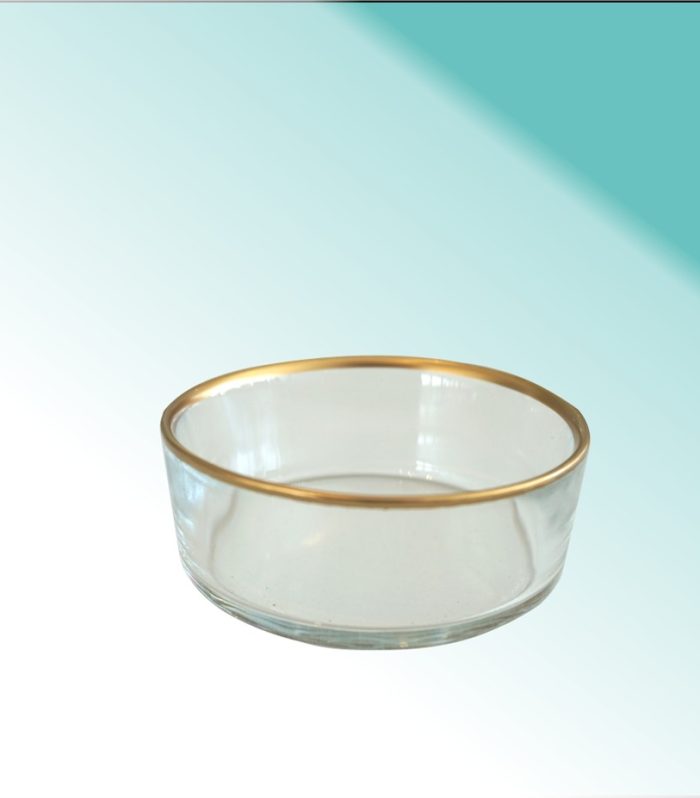 Schälchen mit Goldrand 11 cm "Atlas gold"