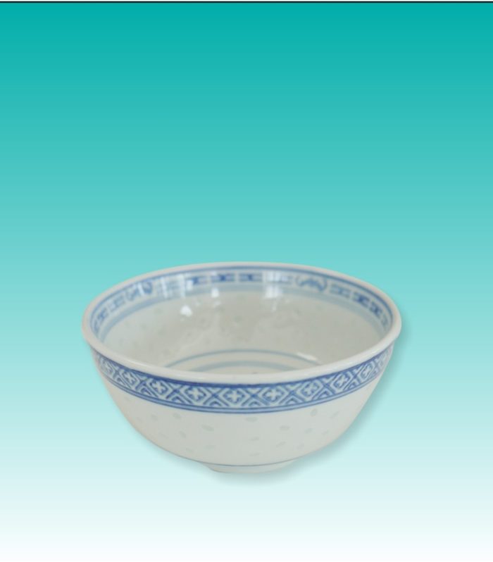 Chinaschälchen mittel Ø 15 cm blau/weiß