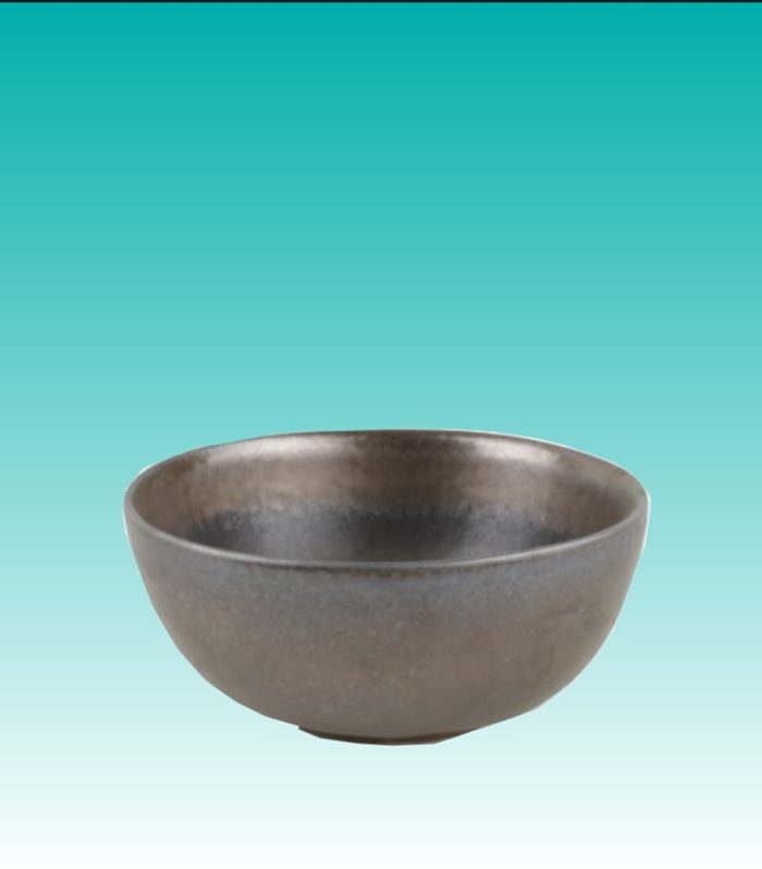 Schale tief rund groß 15cm "Claro graphite"