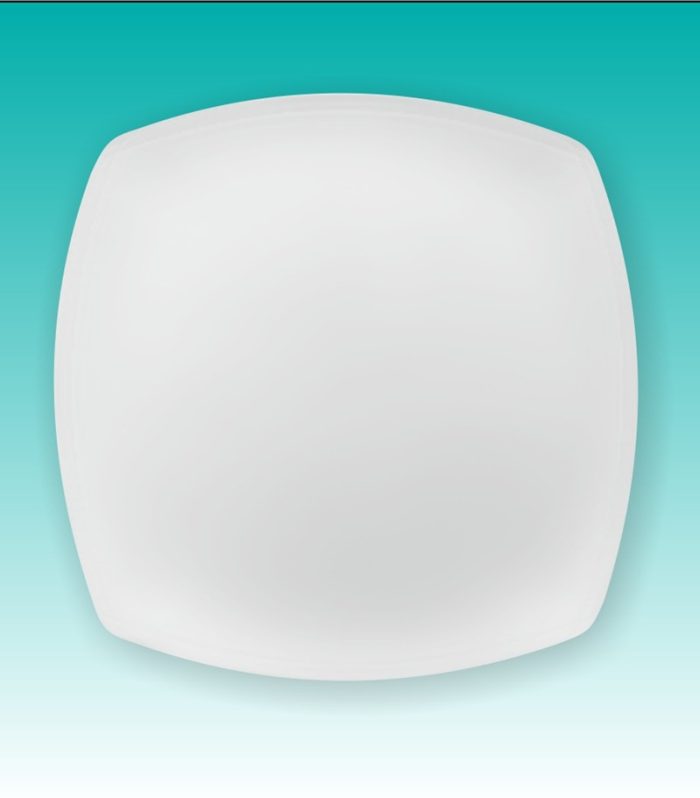 Teller flach eckig coup 33 cm "Event"