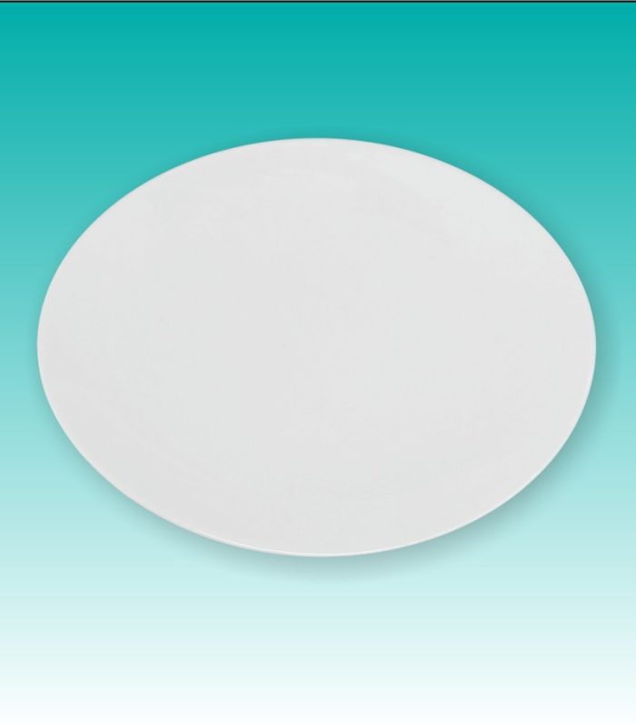 Teller flach oval 26,5 cm "Light"