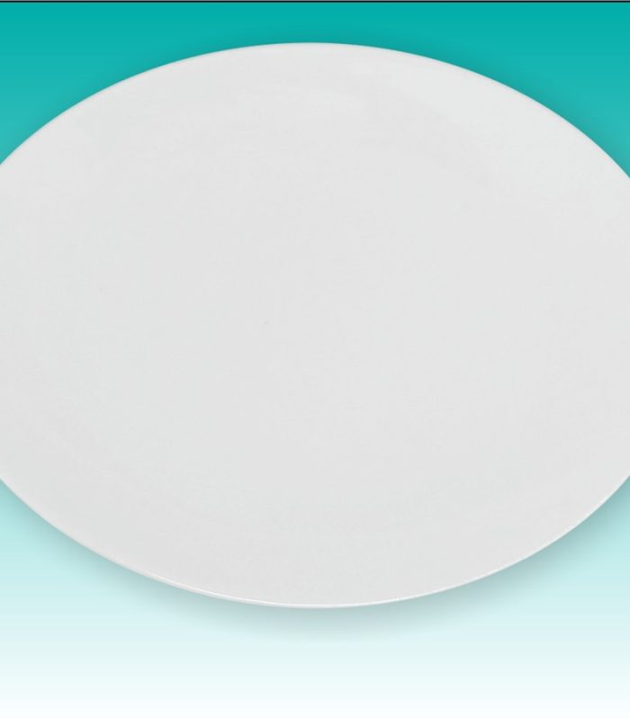 Teller flach oval 31,5 cm "Light"