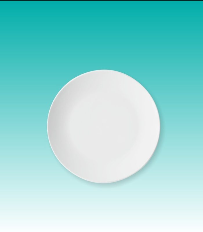 Teller flach rund 25,5 cm "Light"