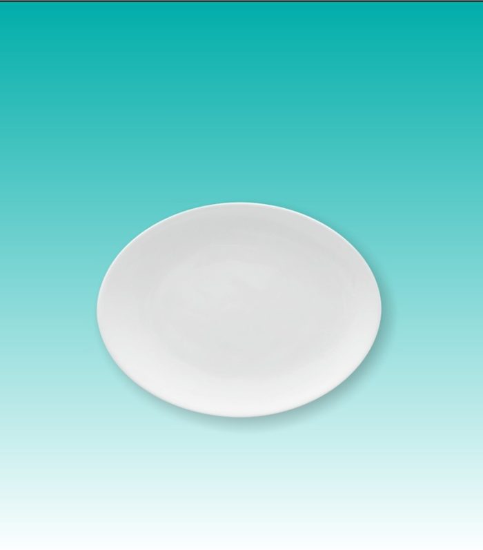 Teller leicht tief oval 15 cm "Light"