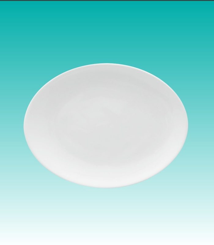 Teller leicht tief oval 24 cm "Light"