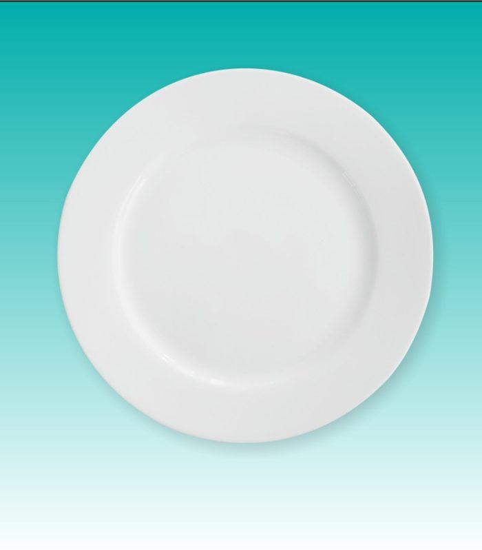 Teller rund Fahne 25,5 cm "Light"