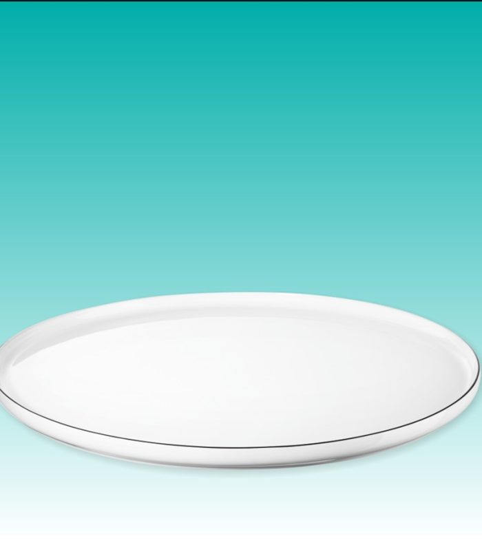 Speiseteller 27 cm "OCO ligne noire"