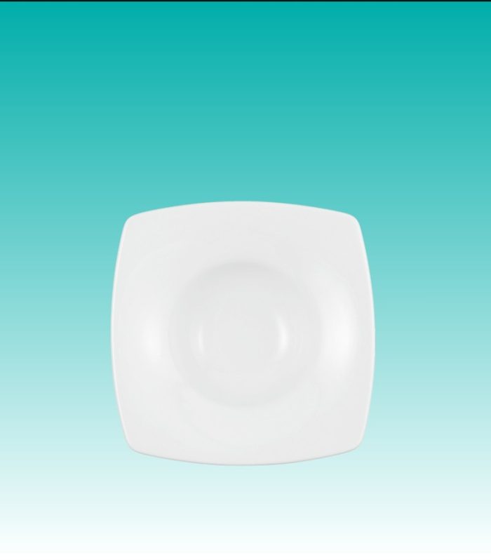 Gourmetteller tief eckig 12 cm, 0,03 l "Savoy"