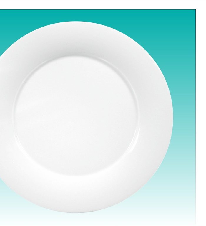 Teller flach 28 cm "Savoy"