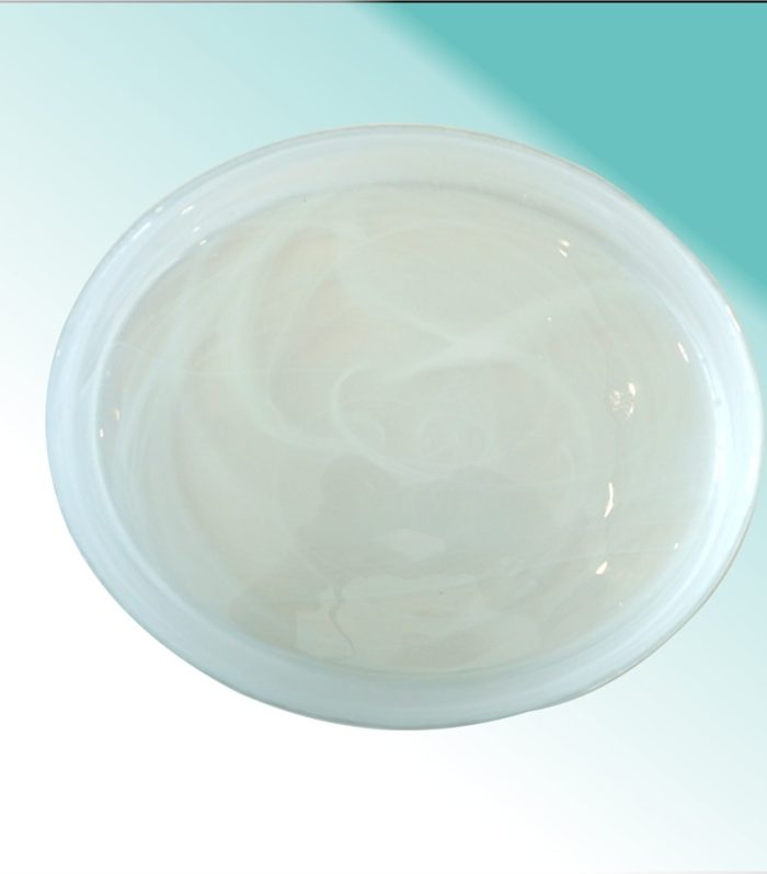 Platte oval 21 x 16,5 x 3,5 cm "Smoke white"