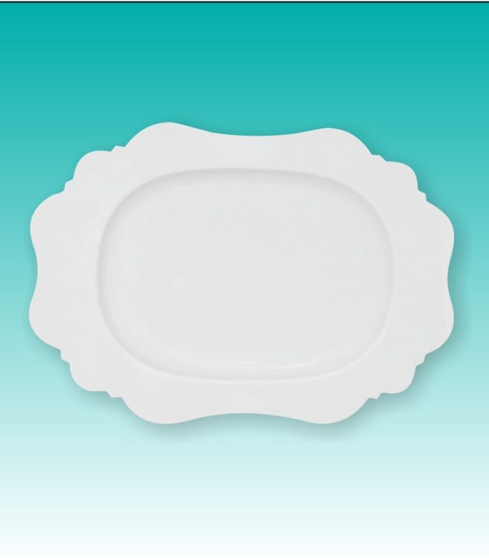 Teller oval  flach 23cm "Taste"