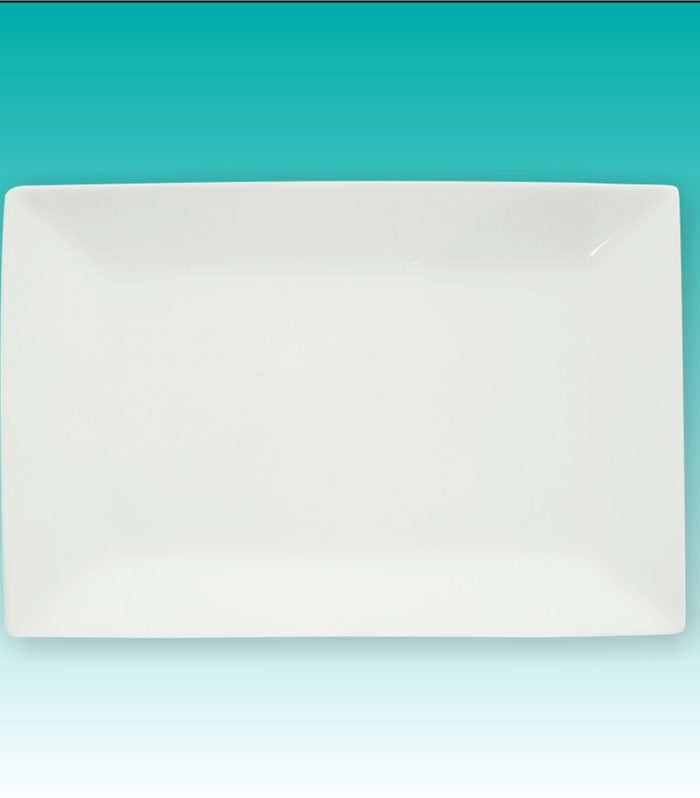 Platte rechteckig 24cm*12cm*2cm "Yong" /Platte rechteckig 24 cm x 12 cm "Yong"