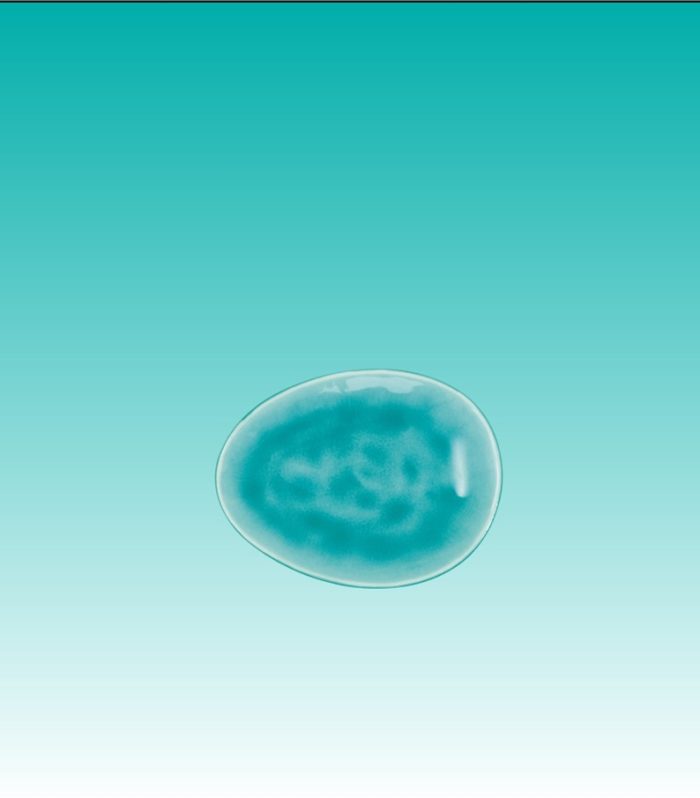 Desserteller mini 12 cm  "a la maison türkis"