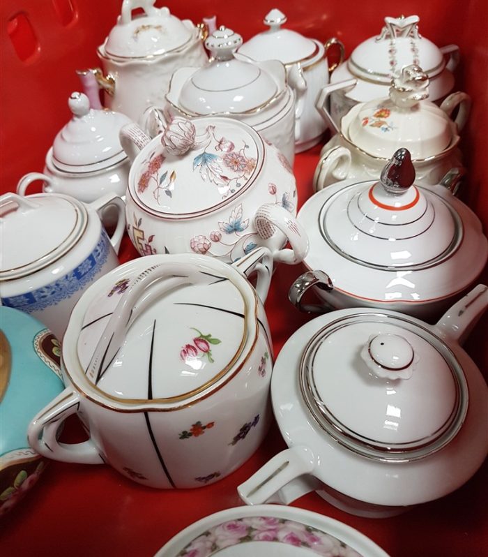 Zuckerdose groß mit Deckel"Vintage"