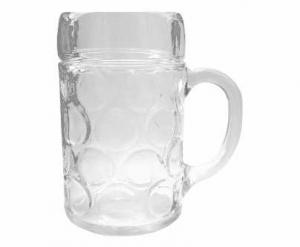 Maßkrug 1,0 l ,mit Logo