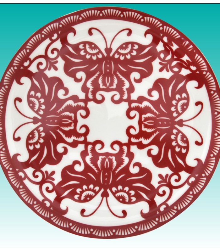 Teller flach 31 cm "Papercut"